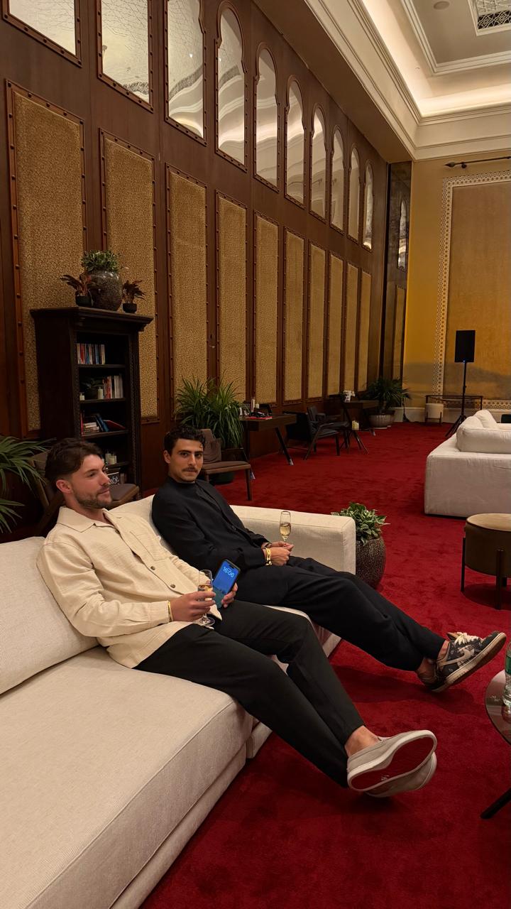Jake at a luxury Dubai venue